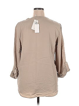 Chico's 3/4 Sleeve Button-Down Shirt (view 2)