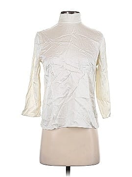 Vince. 3/4 Sleeve Silk Top (view 1)