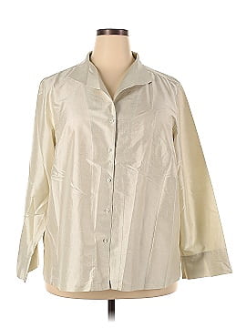 Eileen Fisher 3/4 Sleeve Button-Down Shirt (view 1)