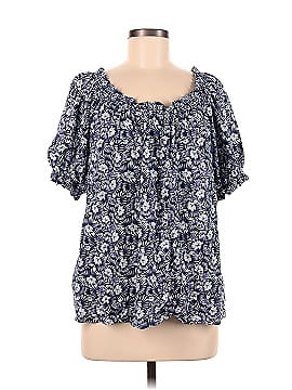 St. John's Bay Short Sleeve Blouse (view 1)