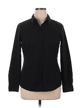 Worthington Long Sleeve Button-Down Shirt (view 1)