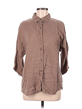 Coldwater Creek 3/4 Sleeve Button-Down Shirt (view 1)