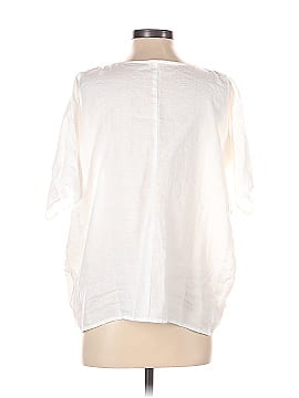 Eileen Fisher Short Sleeve Blouse (view 2)