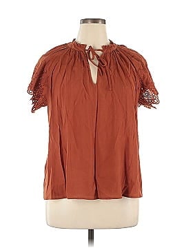 Chelsea & Theodore Short Sleeve Blouse (view 1)