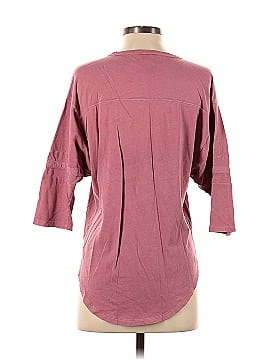 Victoria's Secret Pink 3/4 Sleeve T-Shirt (view 2)