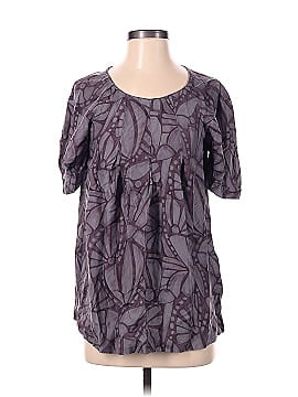 Rebecca Taylor Short Sleeve Silk Top (view 1)