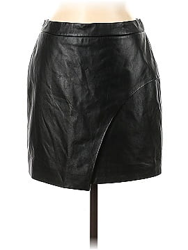 L'Agence Leather Skirt (view 1)