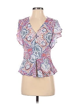 NANETTE Nanette Lepore Short Sleeve Blouse (view 1)