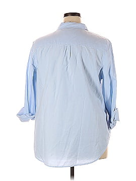 Universal Thread 3/4 Sleeve Button-Down Shirt (view 2)