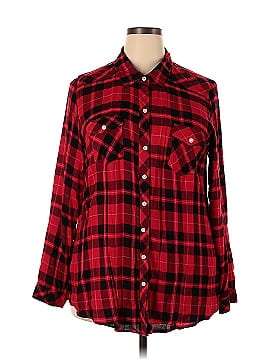 Torrid Long Sleeve Button-Down Shirt (view 1)