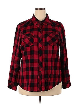 Torrid Long Sleeve Button-Down Shirt (view 1)