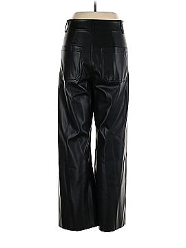 Zara Faux Leather Pants (view 2)