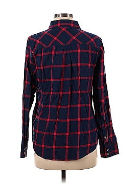 J.Crew Factory Store Long Sleeve Button-Down Shirt (view 2)