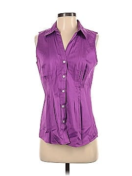 Banana Republic Factory Store Sleeveless Button-Down Shirt (view 1)