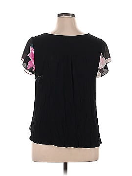 INC International Concepts Short Sleeve Blouse (view 2)