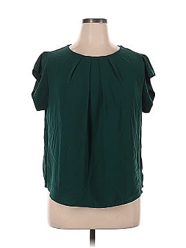 Shein Curve Short Sleeve Blouse (view 1)