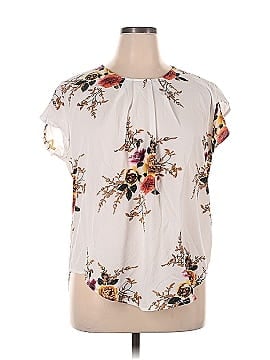 Shein Curve Short Sleeve Blouse (view 1)