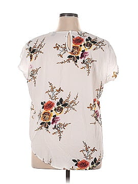 Shein Curve Short Sleeve Blouse (view 2)