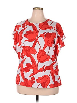 Ann Taylor Short Sleeve Blouse (view 1)