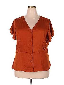 Liz Claiborne Short Sleeve Blouse (view 1)