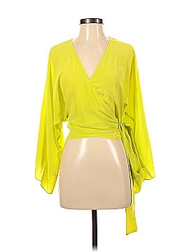 Alexis Long Sleeve Silk Top (view 1)