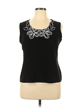 DressBarn Sleeveless T-Shirt (view 1)