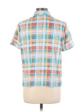 Alfred Dunner Short Sleeve Button-Down Shirt (view 2)