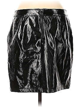 Vero Moda Faux Leather Skirt (view 2)