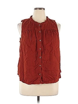 Sonoma Goods for Life Sleeveless Button-Down Shirt (view 1)