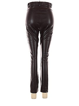 Zara Faux Leather Pants (view 2)