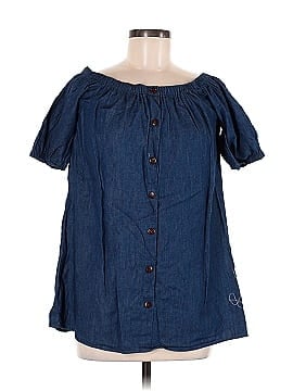 Love University Short Sleeve Blouse (view 1)