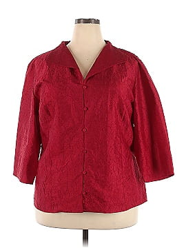 Eileen Fisher 3/4 Sleeve Silk Top (view 1)