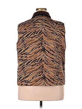 Coldwater Creek Faux Fur Vest (view 2)