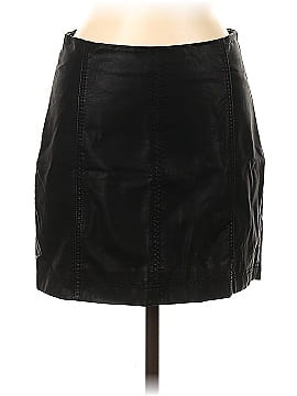 Free People Faux Leather Skirt (view 1)