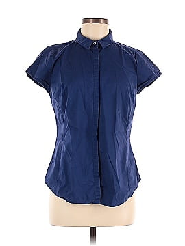 Worthington Short Sleeve Blouse (view 1)