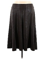 Cj Banks Faux Leather Skirt