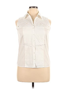 Talbots Sleeveless Button-Down Shirt (view 1)