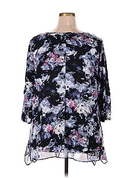 Simply Vera Vera Wang 3/4 Sleeve Blouse (view 2)