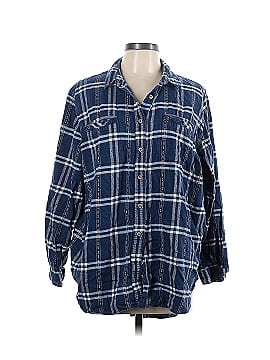 BDG Long Sleeve Button-Down Shirt (view 1)