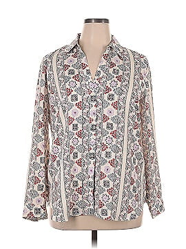 Ann Taylor Long Sleeve Blouse (view 1)