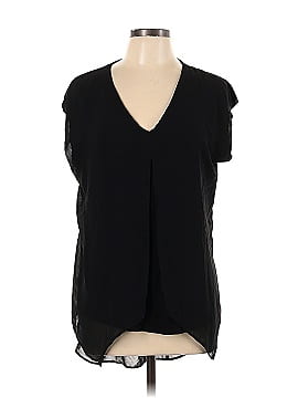 August Silk Short Sleeve Blouse (view 1)