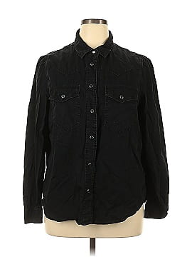 Gap Long Sleeve Button-Down Shirt (view 1)