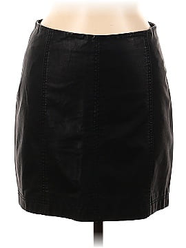 Free People Faux Leather Skirt (view 1)