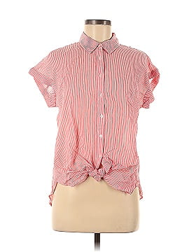 Ann Taylor LOFT Outlet Short Sleeve Blouse (view 1)