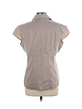 New York & Company Sleeveless Button-Down Shirt (view 2)