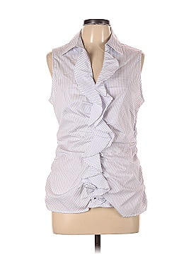 New York & Company Sleeveless Button-Down Shirt (view 1)