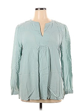 Ann Taylor LOFT Long Sleeve Blouse (view 1)