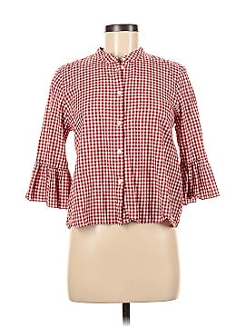 Madewell 3/4 Sleeve Button-Down Shirt (view 1)