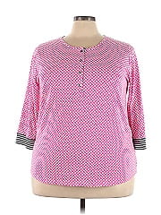 Jones New York Signature 3/4 Sleeve Blouse