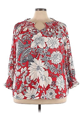 Talbots 3/4 Sleeve Blouse (view 1)